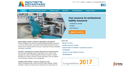 Desktop Screenshot of dentists-advantage.com